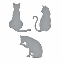 Spellbinders: Kitty Cats - stanssisetti