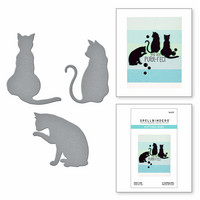 Spellbinders: Kitty Cats - stanssisetti