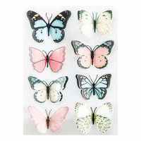 Spellbinders: Floral Friendship Butterflies 3D - koristeet