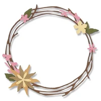 Sizzix Thinlits: Pretty Wreath -stanssisetti