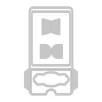 Sizzix Thinlits: Library Pocket, ATC Card & Tabs   -stanssisetti
