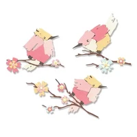 Sizzix Thinlits: Painted Birds - stanssisetti