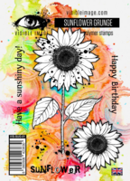 Visible Image: Sunflower Grunge A6 -leimasinsetti