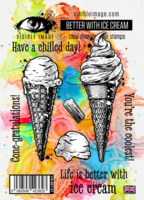 Visible Image: Better With Ice Cream A6 -leimasinsetti