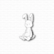 Gummiapan: Bunny Plush   - stanssisetti