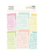 Simple Stories: Color Vibe Alpha Sticker Book: Lights - tarrakirja