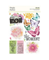Simple Stories: Simple Vintage Life  in Bloom 6x8 Rub-ons  - siirtokuvat
