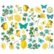 Simple Stories: Simple Vintage Lemon Twist  Floral Bits  - leikekuvat