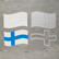 Suomen lippu  -stanssisetti