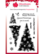 Woodware: Snowflake Trees  - kirkas leimasinsetti
