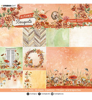 Studio Light: Autumn Bouquets- Copper Blush  #107 - paperilehtiö