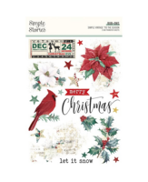 Simple Stories: Simple Vintage ’Tis the Season 6x8 Rub-ons  - siirtokuvat
