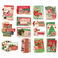 Simple Stories: Simple Vintage Dear Santa Layered Bits - leikekuvat