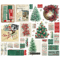 Simple Stories: Simple Vintage ’Tis the Season Ephemera - leikekuvat