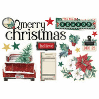 Simple Stories: Simple Vintage ’Tis the Season Page Pieces - leikekuvat