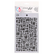 Ciao Bella 5x8 Stencil : Abstract Bricks - sabluuna