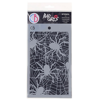 Ciao Bella 5x8 Stencil : Spiders   - sabluuna