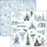 Ciao Bella: Fussy Cut Pad 6x6 - Winter Journey