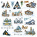 Ciao Bella: Fussy Cut Vellum set 6x6  - Winter Journey