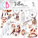 Ciao Bella: Fussy Cut Vellum set 6x6  - Winter Journey