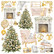 Ciao Bella: Fussy Cut Vellum set 6x6  - Sparkling Christmas