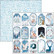 Ciao Bella: Double-Sided Patterns Pad : Winter Journey 12x12