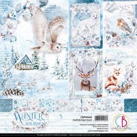 Ciao Bella: Scrapbooking Paper Pad : Winter Journey 12x12