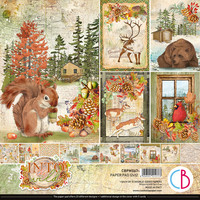 Ciao Bella: Scrapbooking Paper Pad : Into the Wild 12x12