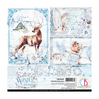 Ciao Bella: Paper Pad 8x8 - Winter Journey