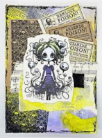 IndigoBlu: Dreaded Damask  - leimasin