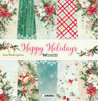 ScrapAndMe: Happy Holidays 12x12 -paperikokoelma