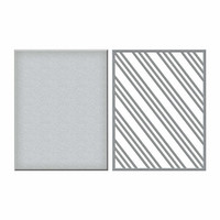 Spellbinders: Candy Stripes Background - stanssisetti
