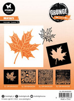 Studio Light Grunge : Autumn Leaf #203 6x6 -sabluuna