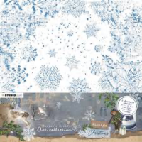 Studio Light: Vintage Christmas 8x8 Acetate Sheets