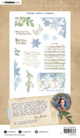 SL Vintage Christmas - Vintage Winter Elements A5 - leimasinsetti