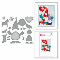 Stampendous: Gnome Hugs -stanssisetti