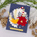 Spellbinders: Christmas Bird Poinsettia - stanssisetti