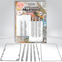 Aall & Create DIE Frayed Frames #26 - stanssisetti