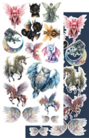 AA Extras to Cut: Legends of the Magic School 6x12 - paperisetti