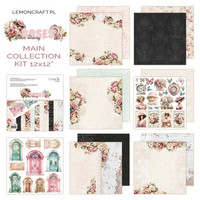 Lemoncraft: Dear Diary - Roses 12x12 - Paperikokoelma