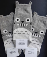 Totoro sukat, meleerattu harmaa