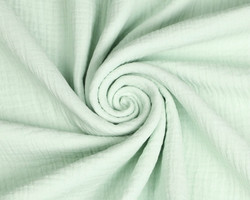 Double gauze/harsokangas, light mint