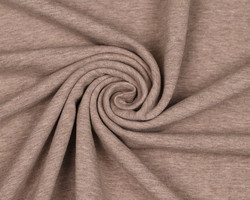 Trikoo, meleerattu tumma beige