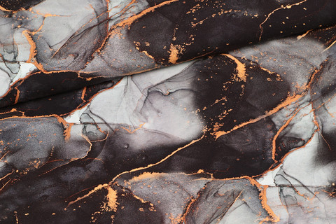 Marmori, black-gold, trikoo
