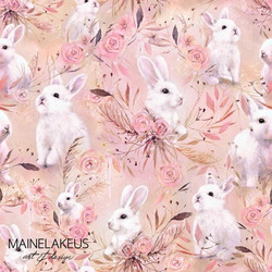 Mainelakeus: Boho bunny, watermelon, trikoo