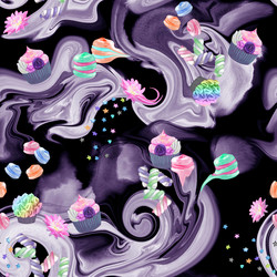 Sweetie, black lavender, trikoo