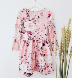 My flowery day, light pink, trikoo