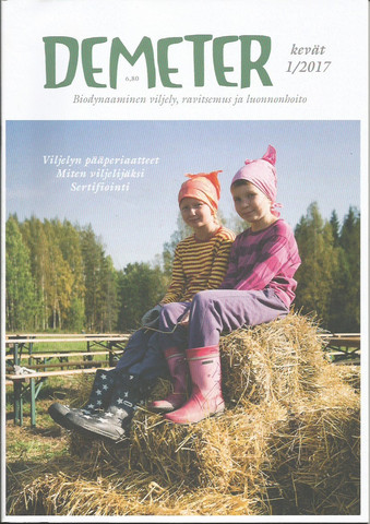 Demeter-lehti vuosikerta - Biodynaamisen yhdistyksen kirjakauppa
