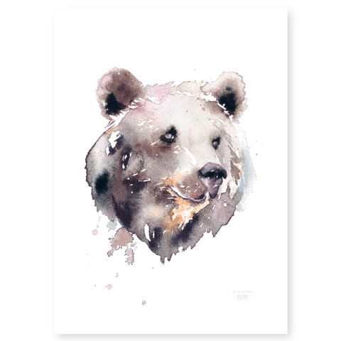 Ester Visual: Karhu 50x70 cm