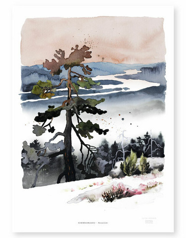 Ester Visual: Kuninkaanlaavu 50x70 cm